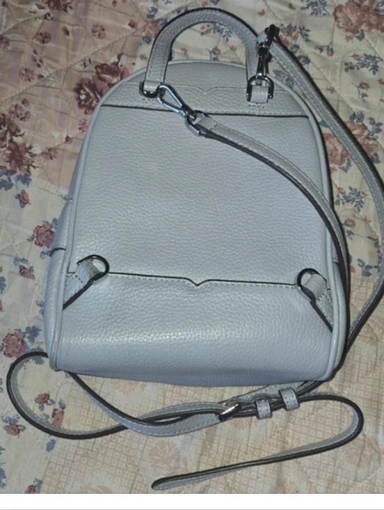 Kate Spade Karina Mini Convertible Backpack Blue Frosted - Picture 7 of 10